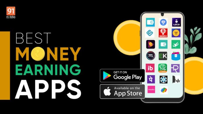 top 10 mobile apps to earn money part-time and work from home